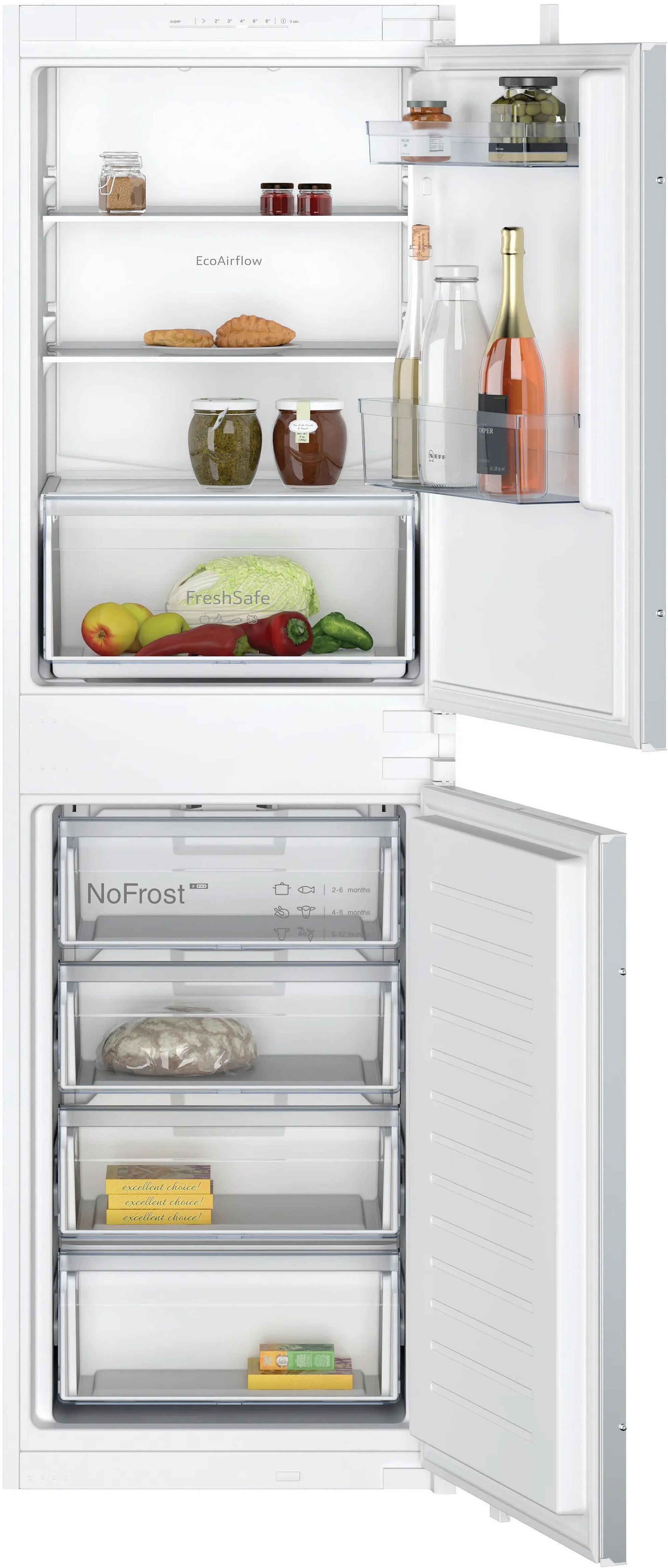 Neff KI7851SE0G Fridge Freezer Frost Free - Fully Integr